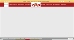Desktop Screenshot of maciva.hu